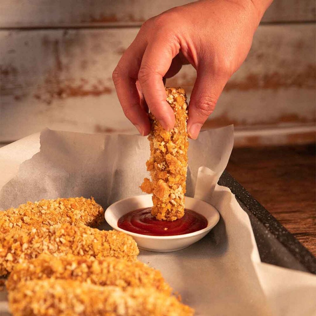 Three Aussie Farmers - Crackle Crumbed Sausages