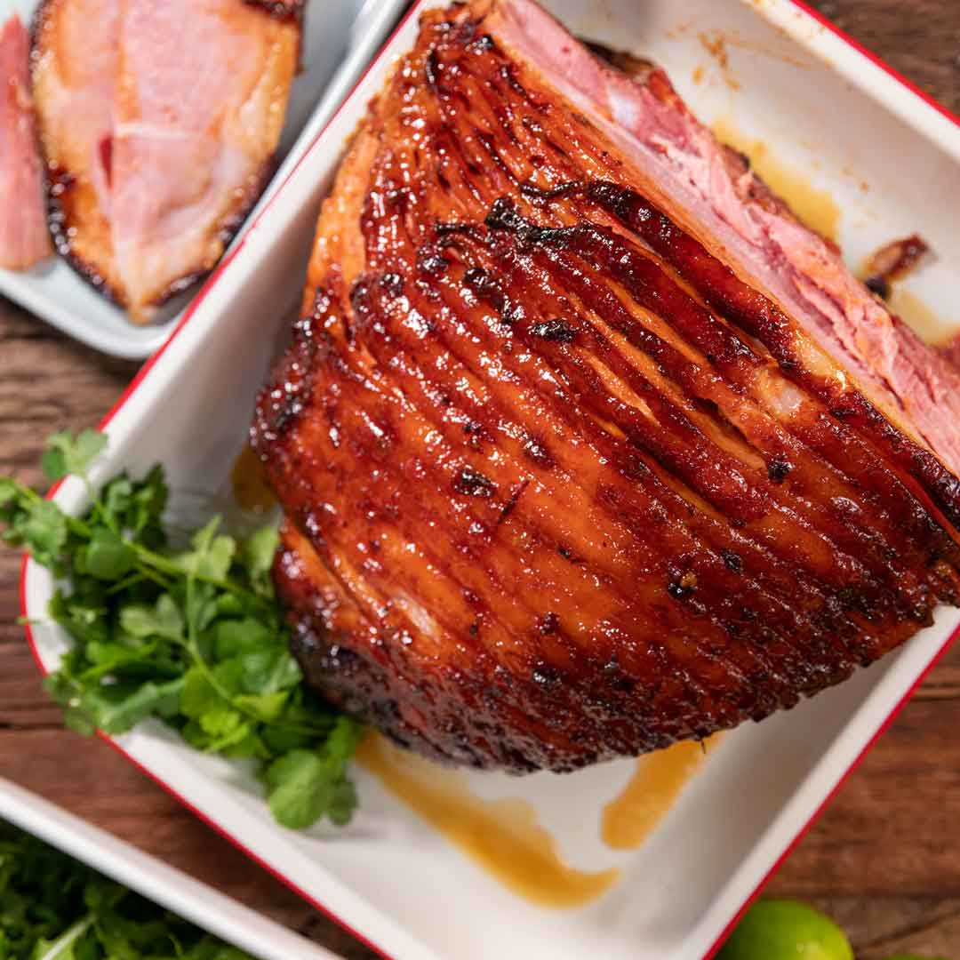 Three Aussie Farmers - Honey and Chipotle Glazed Ham