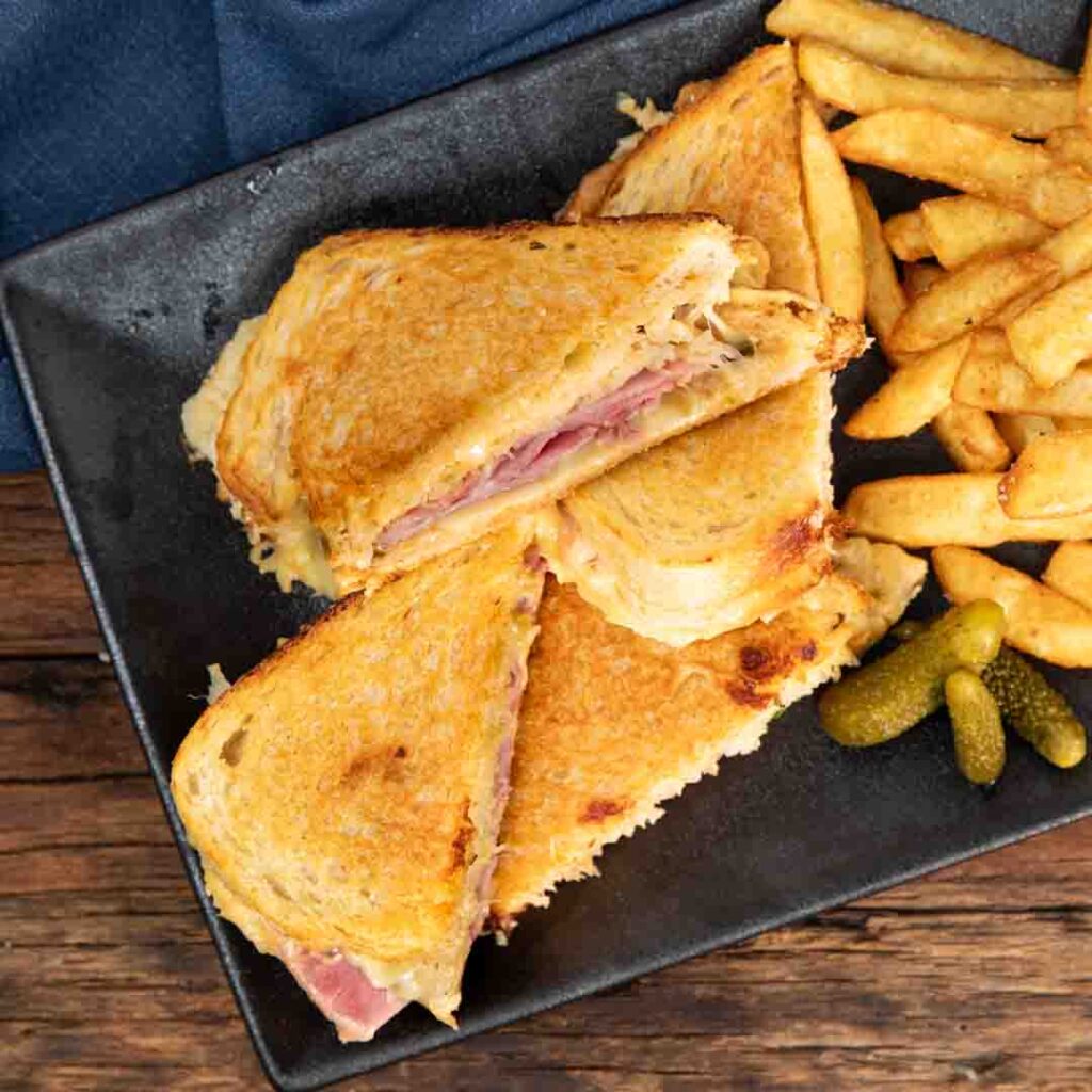 Three Aussie Farmers - Ham Reuben Sandwich