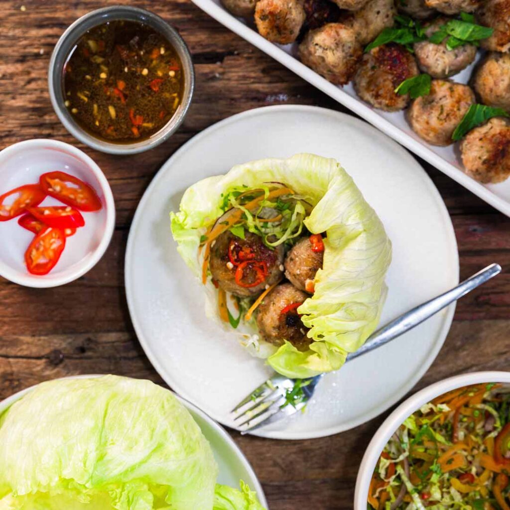 Three Aussie Farmers - Vietnamese Pork & Noodle Salad